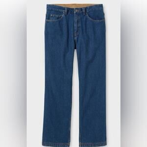 Duluth Trading Co jeans, size 40x32 with an 11” rise.